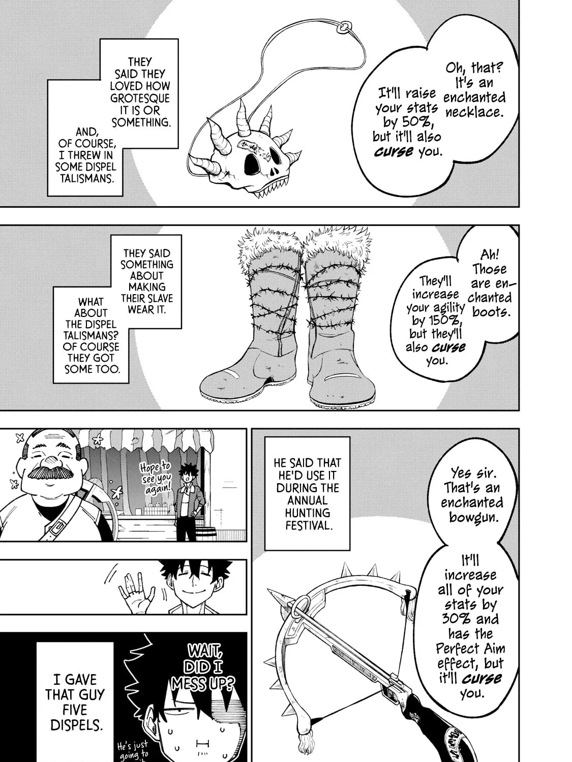My S-Rank Party Fired Me for Being a Cursificer ~ I Can Only Make “Cursed Items”, but They're Artifact Class! Chapter 2 page 31 - 