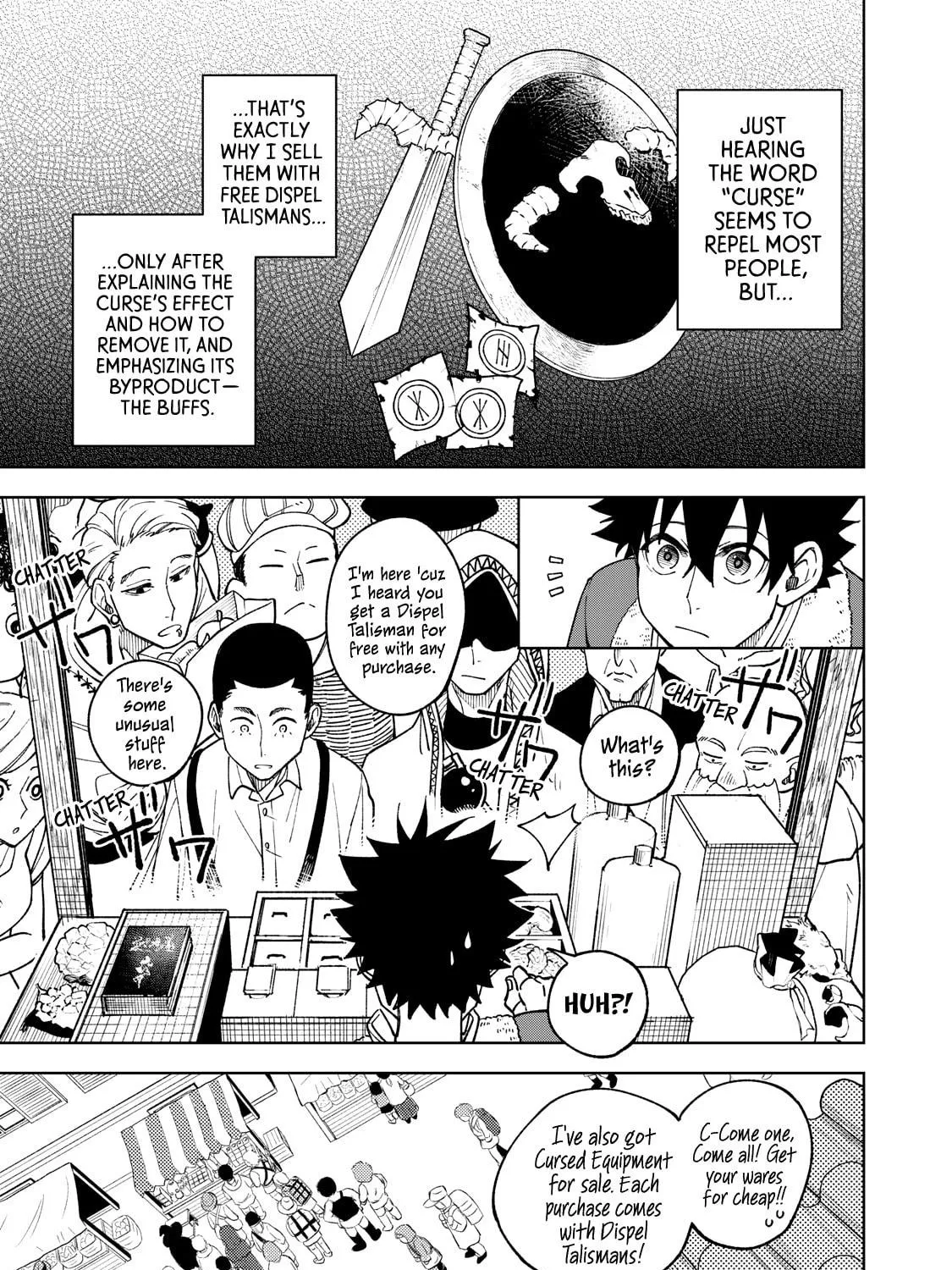 My S-Rank Party Fired Me for Being a Cursificer ~ I Can Only Make “Cursed Items”, but They're Artifact Class! Chapter 2 page 35 - 