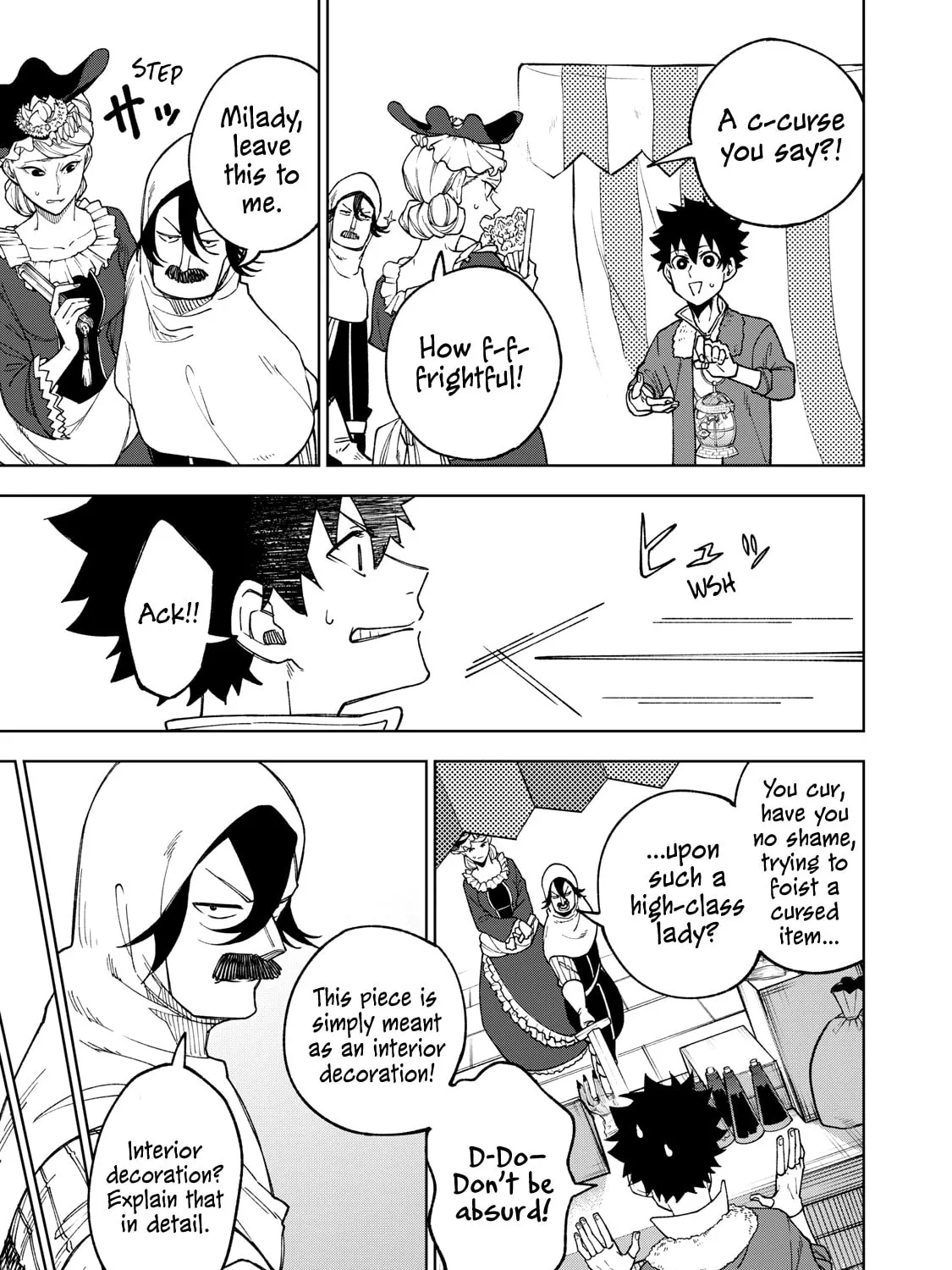 My S-Rank Party Fired Me for Being a Cursificer ~ I Can Only Make “Cursed Items”, but They're Artifact Class! Chapter 4 page 37 - 