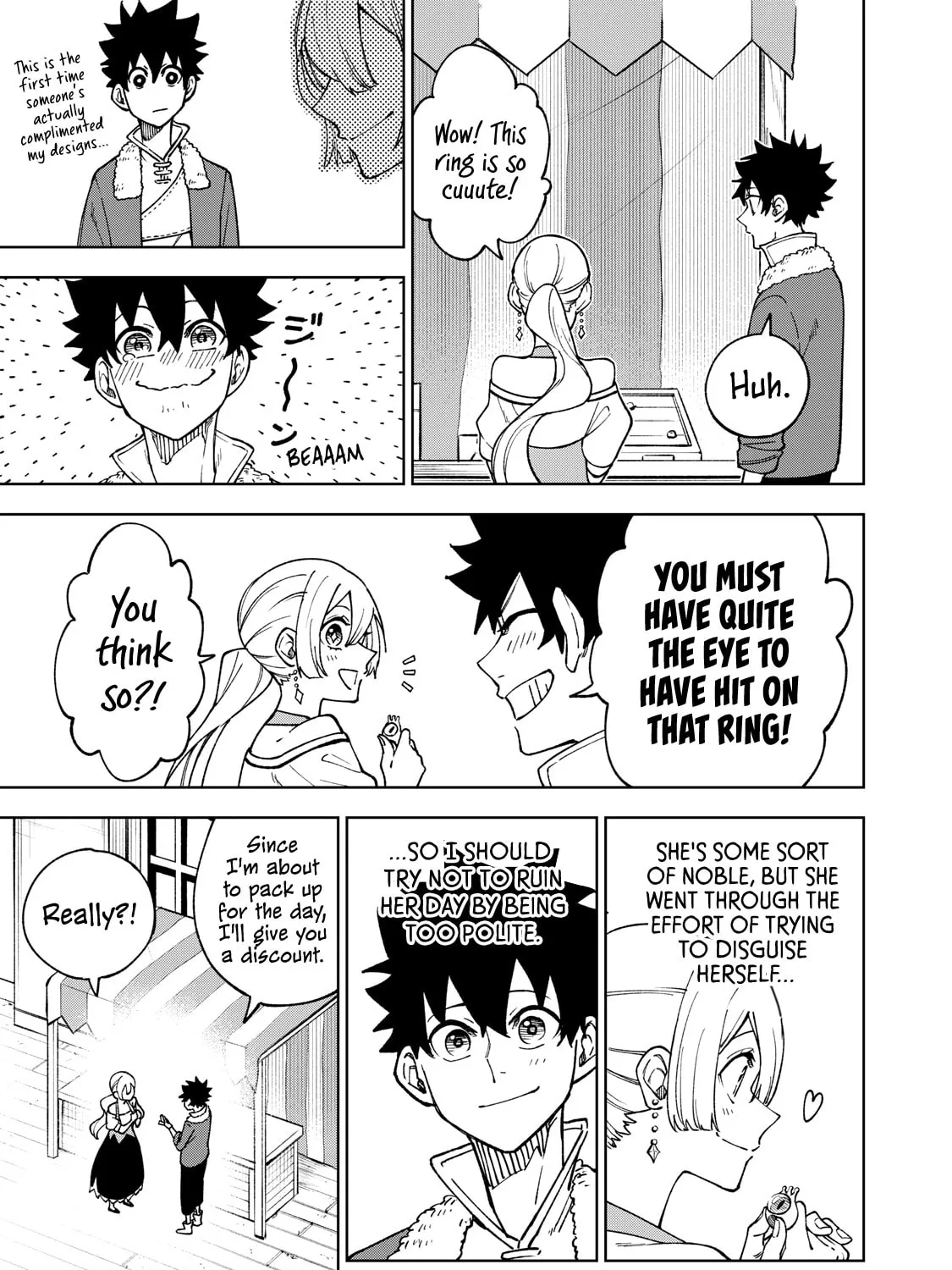 My S-Rank Party Fired Me for Being a Cursificer ~ I Can Only Make “Cursed Items”, but They're Artifact Class! Chapter 4 page 45 - 