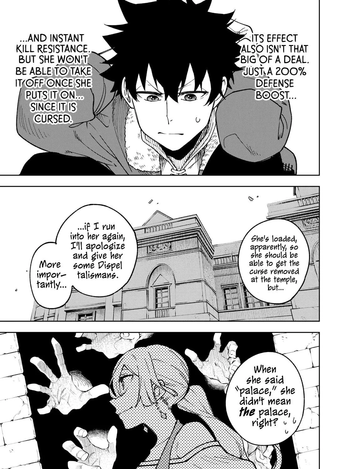 My S-Rank Party Fired Me for Being a Cursificer ~ I Can Only Make “Cursed Items”, but They're Artifact Class! Chapter 4 page 53 - 