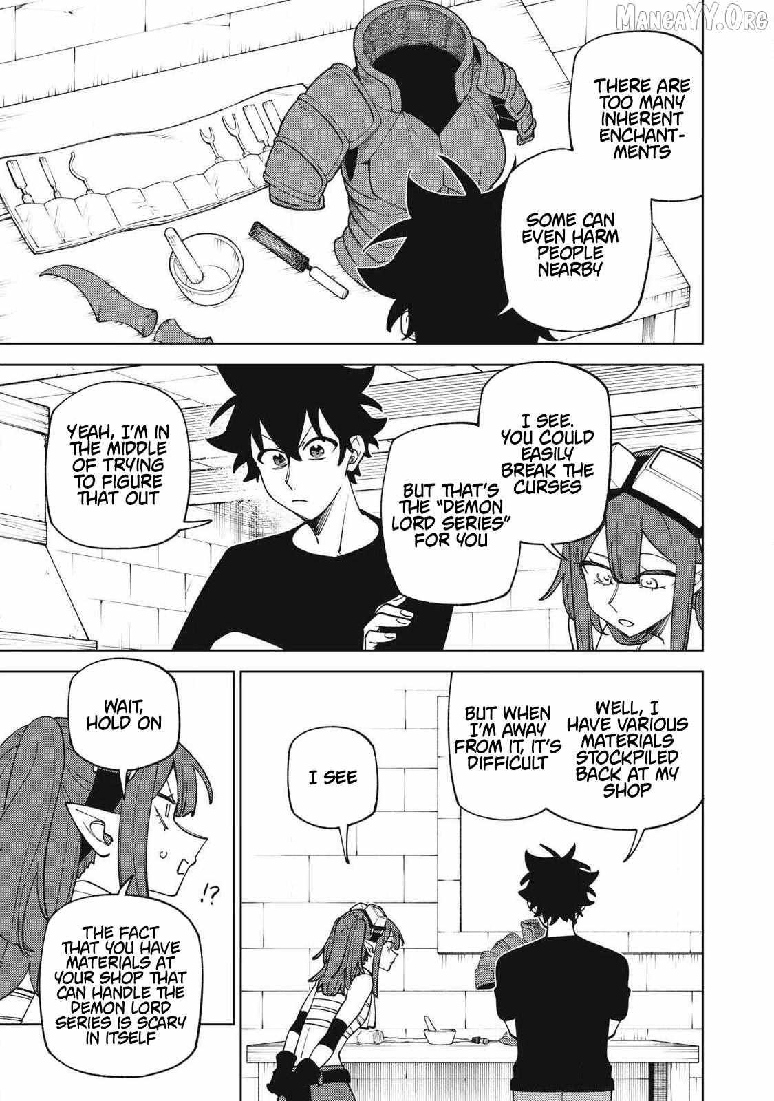 My S-Rank Party Fired Me for Being a Cursificer ~ I Can Only Make “Cursed Items”, but They're Artifact Class! Chapter 52.1 page 7 - 