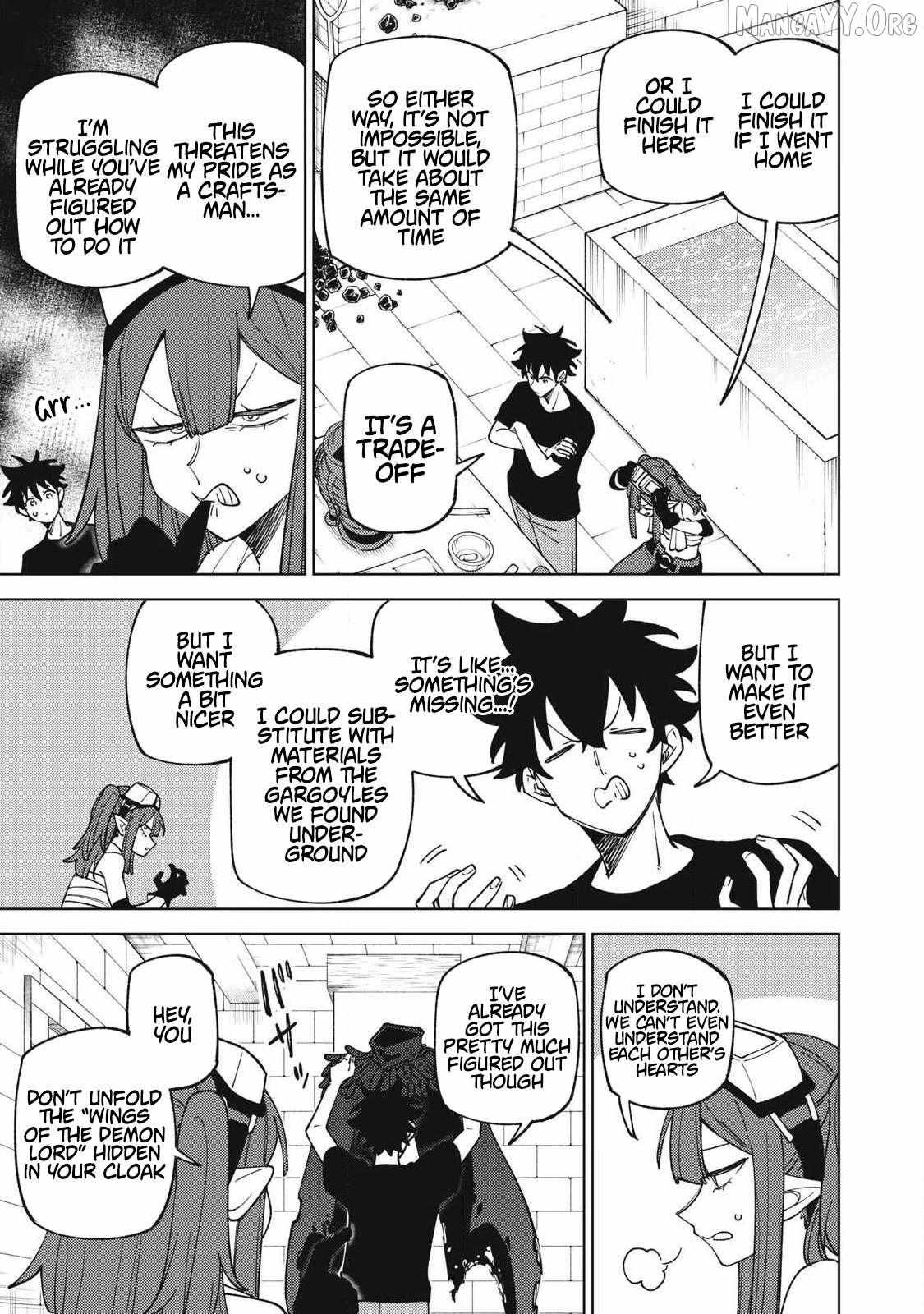 My S-Rank Party Fired Me for Being a Cursificer ~ I Can Only Make “Cursed Items”, but They're Artifact Class! Chapter 52.1 page 9 - 
