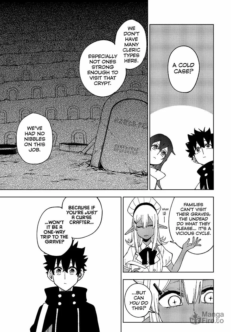 My S-Rank Party Fired Me for Being a Cursificer ~ I Can Only Make “Cursed Items”, but They're Artifact Class! Chapter 8 page 9 - 