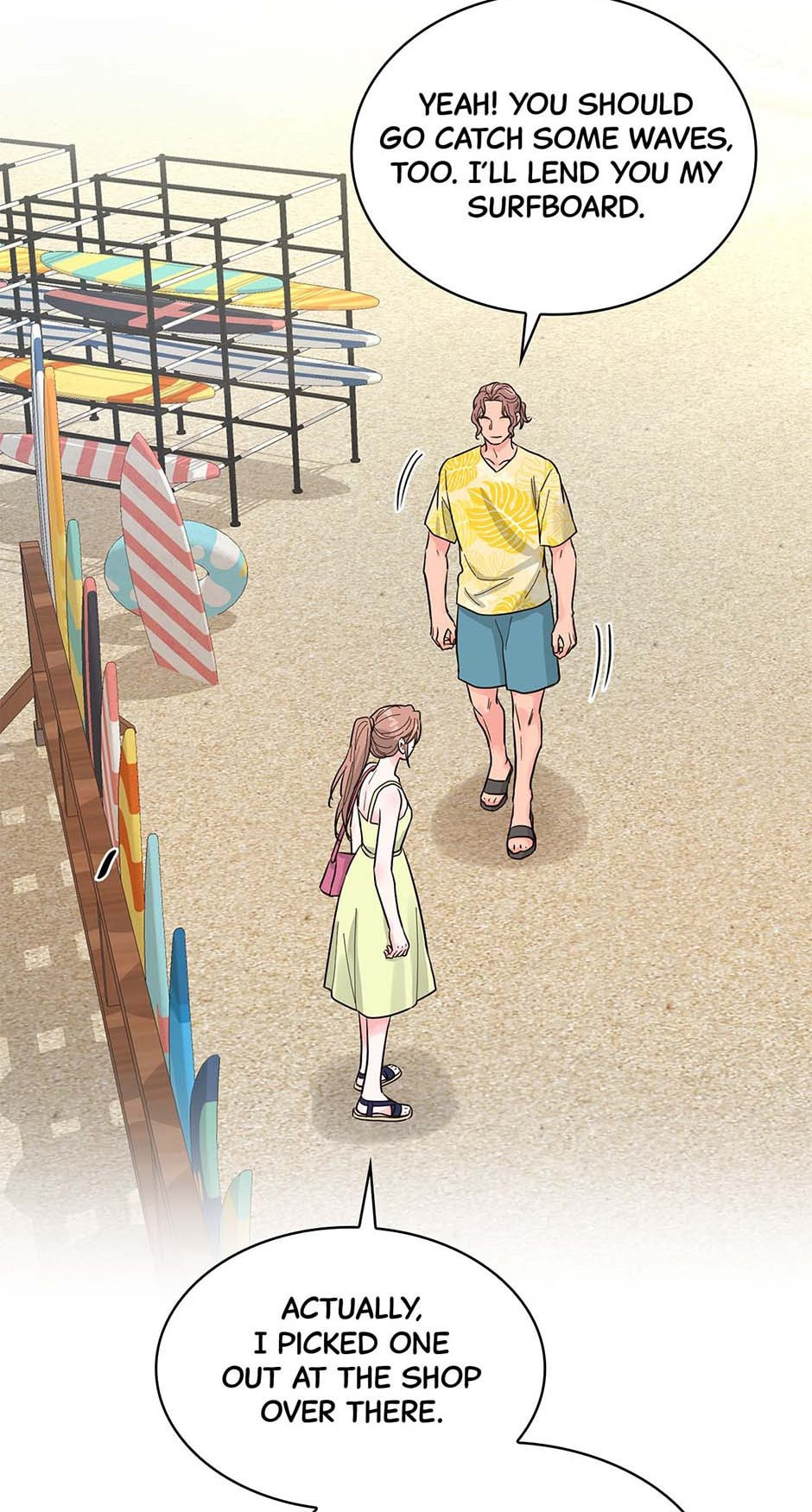 Read My Secret Roommate chapter 76 image 76 on Lezhin
