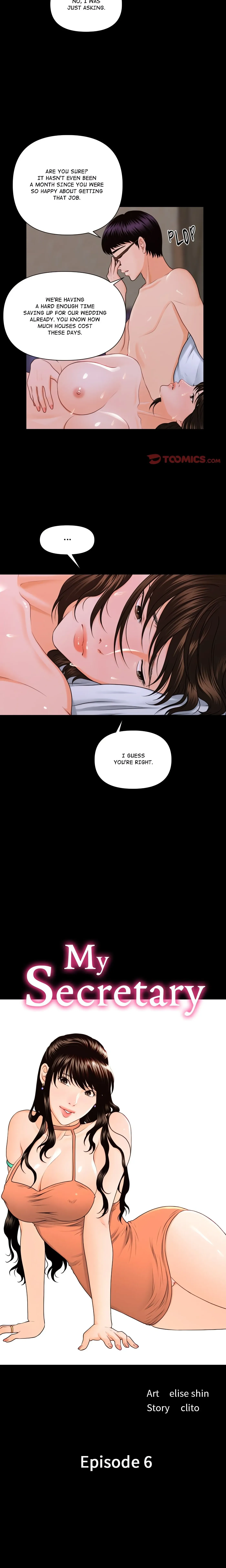 Read My Secretary chapter 6 image 5 on Lezhin