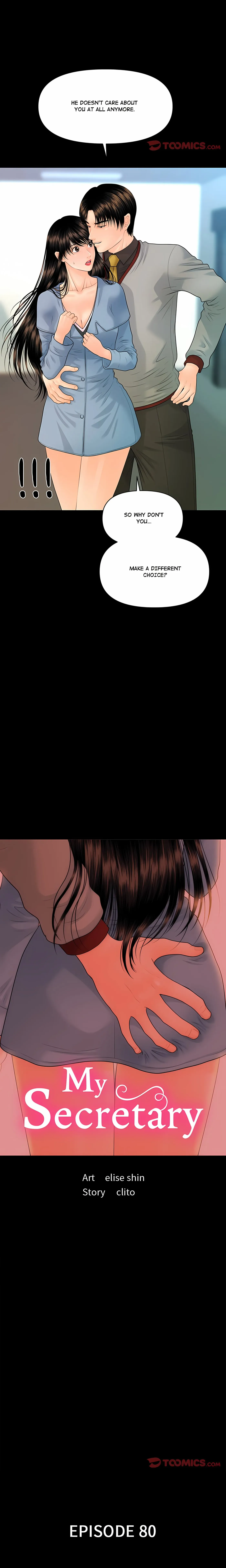 Read My Secretary chapter 80 image 1 on Lezhin