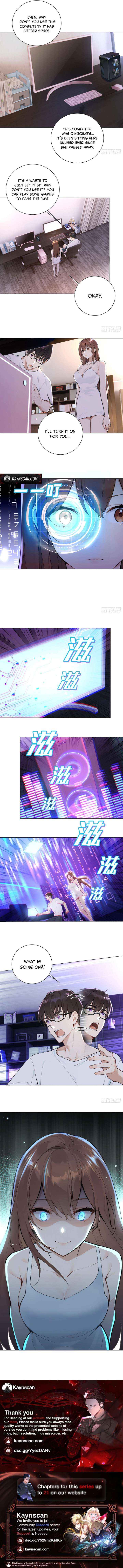 Read My Simulated Girlfriend Speaks chapter 2 image 3 on Lezhin