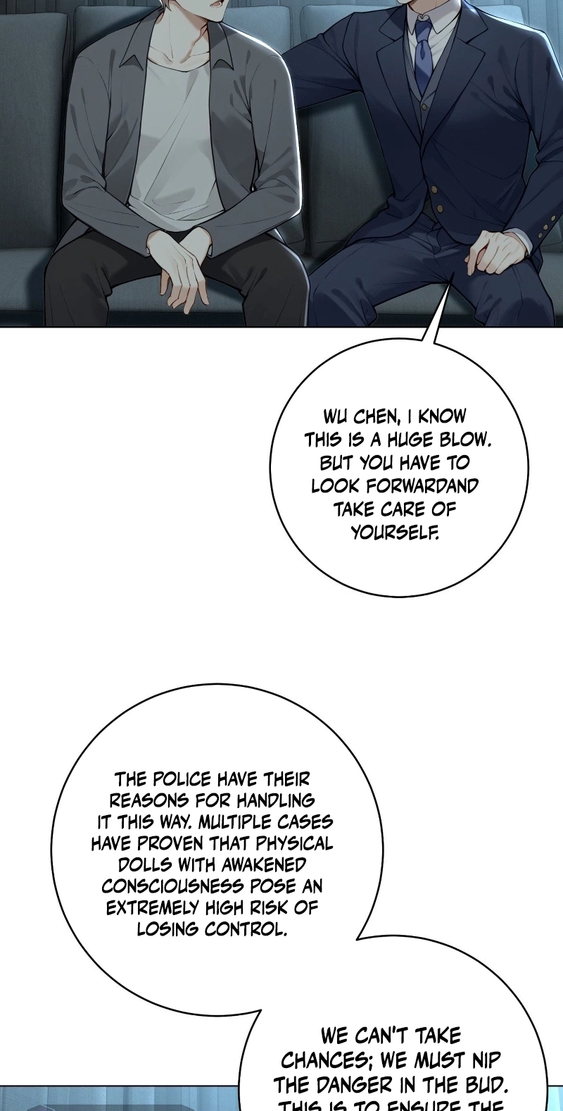 Read My Simulated Girlfriend Speaks chapter 21 image 5 on Lezhin