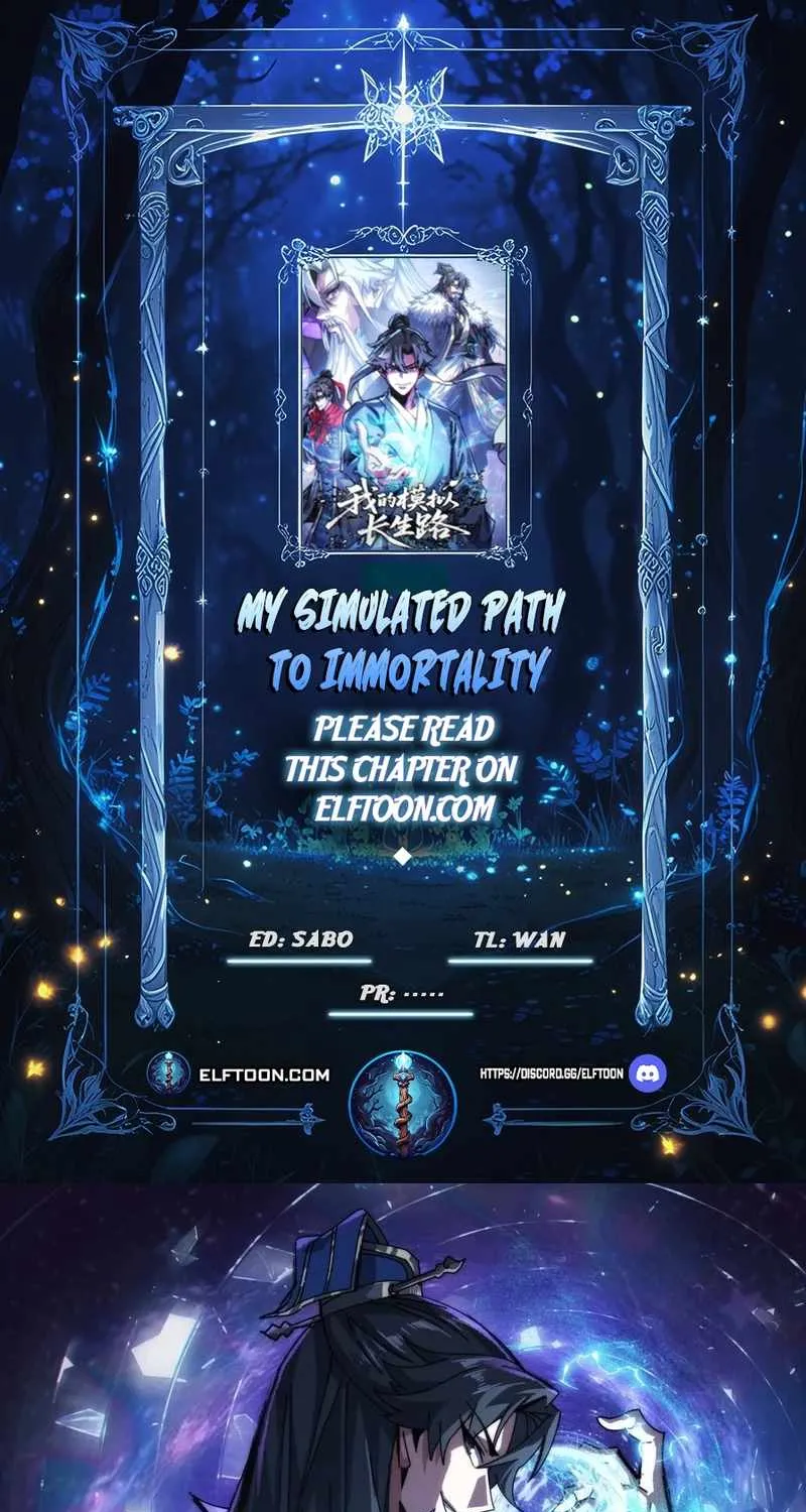 Read My Simulated Path to Immortality chapter 8 image 1 on Lezhin