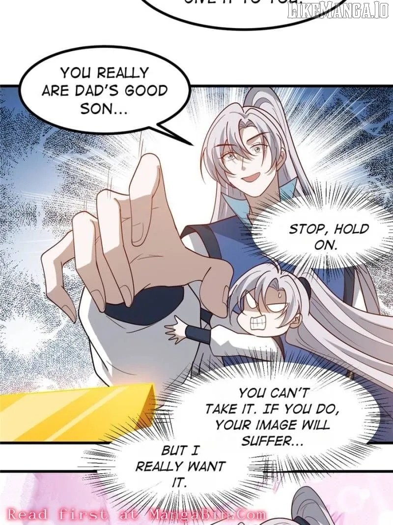 My Son, Quickly Rely On Your Father’s Prestige Chapter 128 page 22 - 