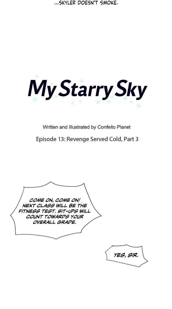 Read My Starry Sky chapter 13 image 3 on Lezhin