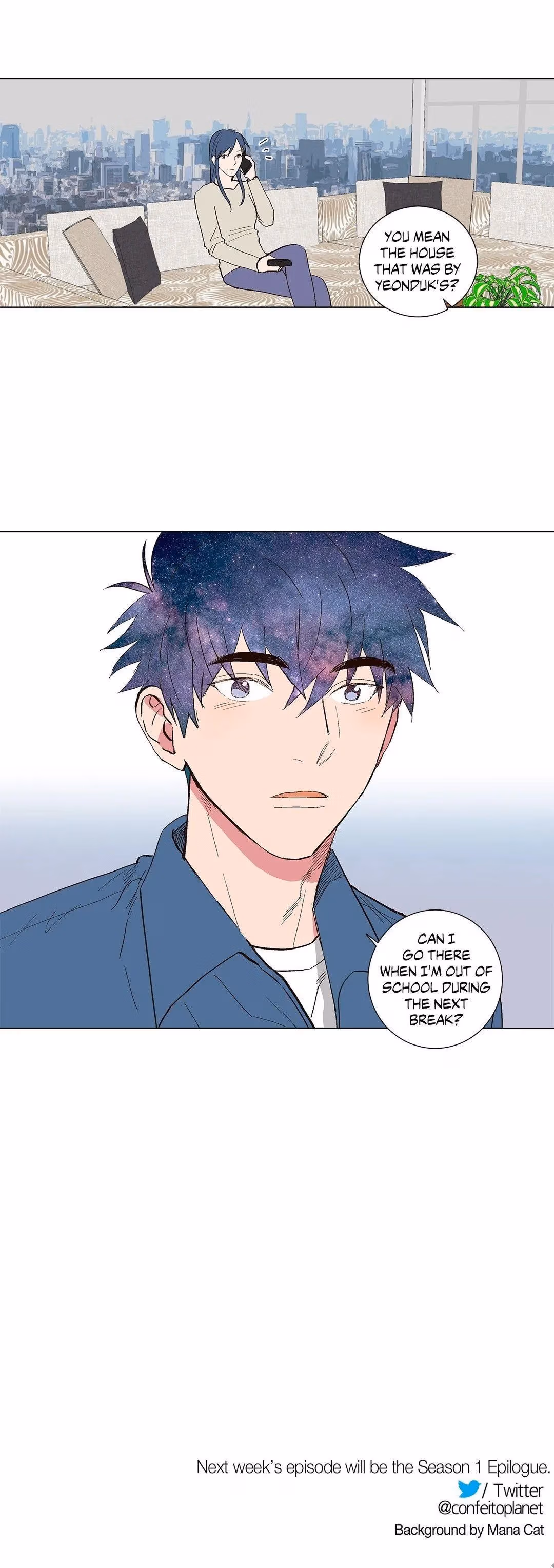 Read My Starry Sky chapter 31 image 24 on Lezhin