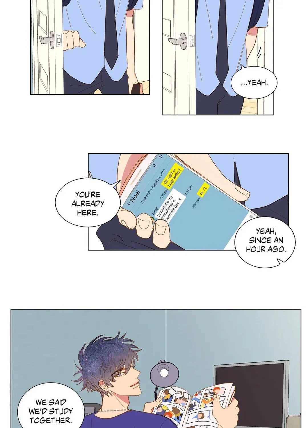 Read My Starry Sky chapter 41 image 1 on Lezhin