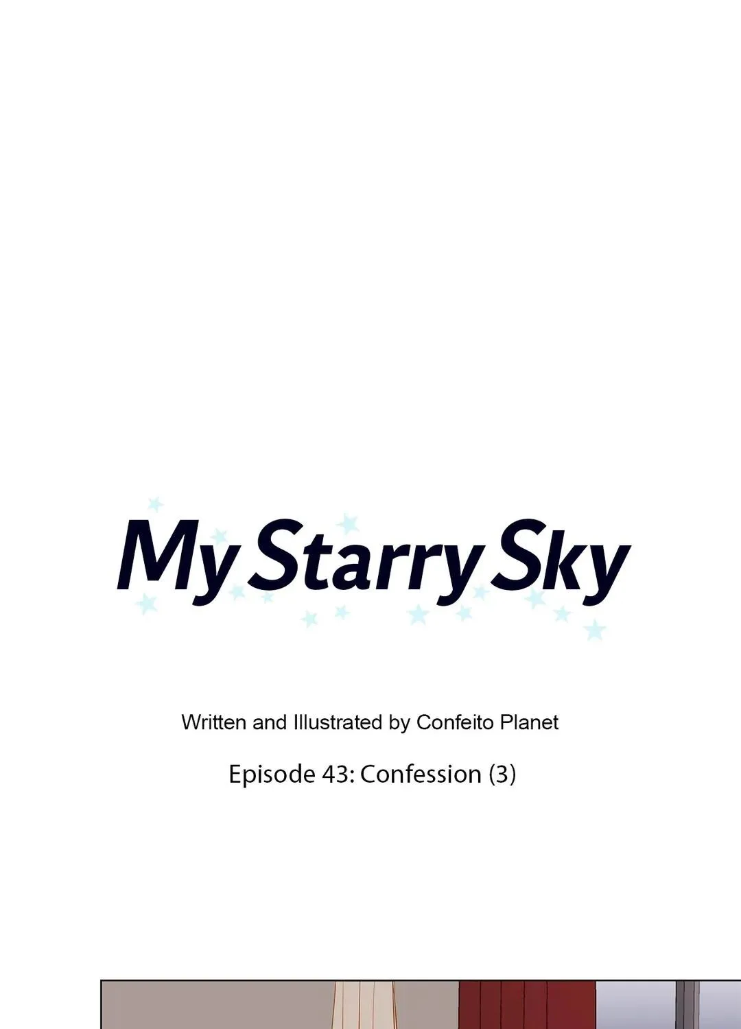 Read My Starry Sky chapter 43 image 36 on Lezhin