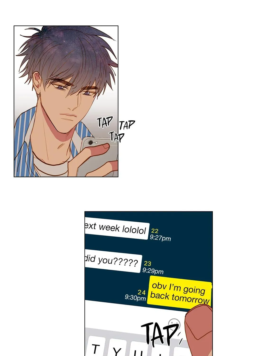 Read My Starry Sky chapter 43 image 39 on Lezhin