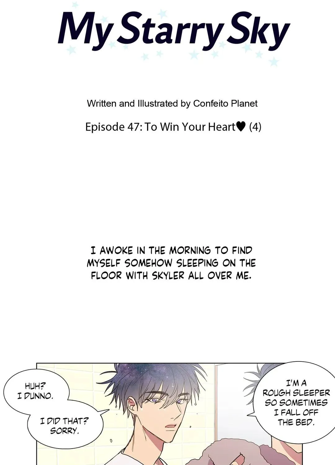 Read My Starry Sky chapter 47 image 13 on Lezhin