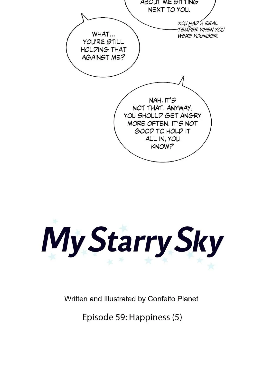 Read My Starry Sky chapter 59 image 16 on Lezhin