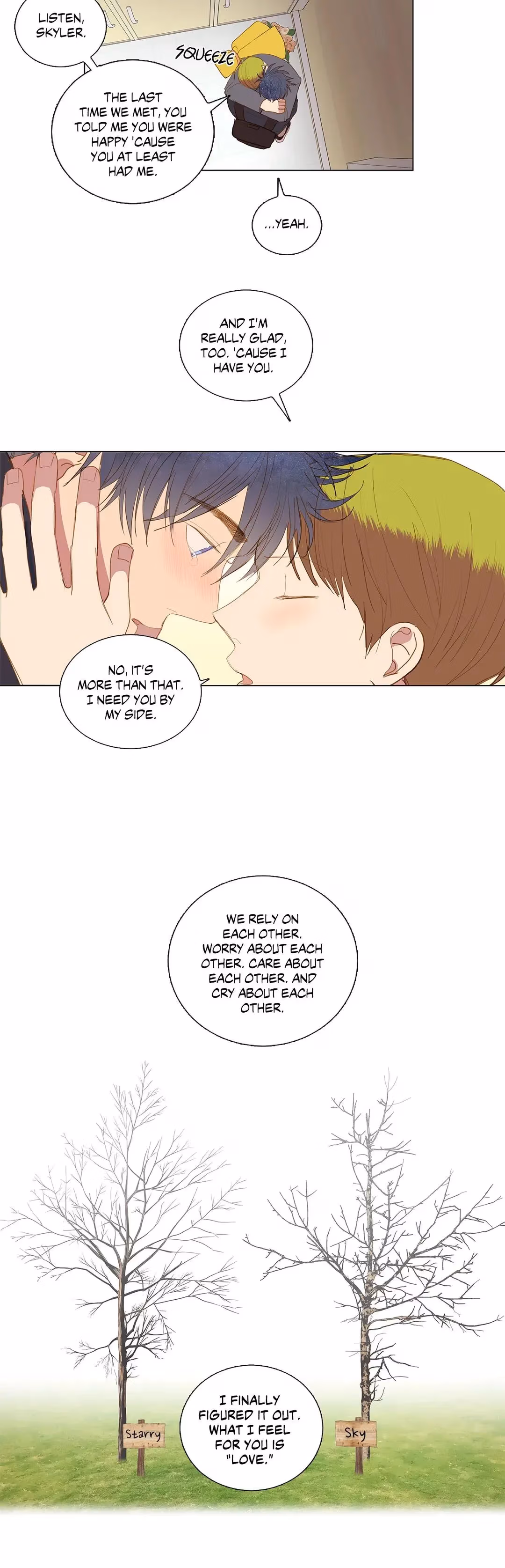 Read My Starry Sky chapter 69 image 28 on Lezhin