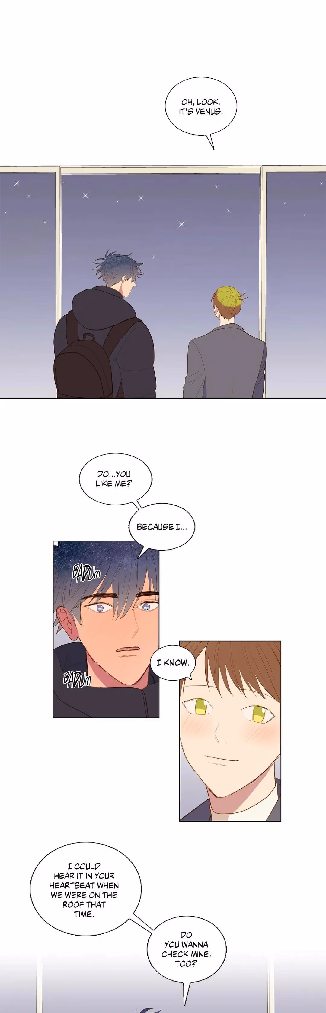 Read My Starry Sky chapter 69 image 32 on Lezhin