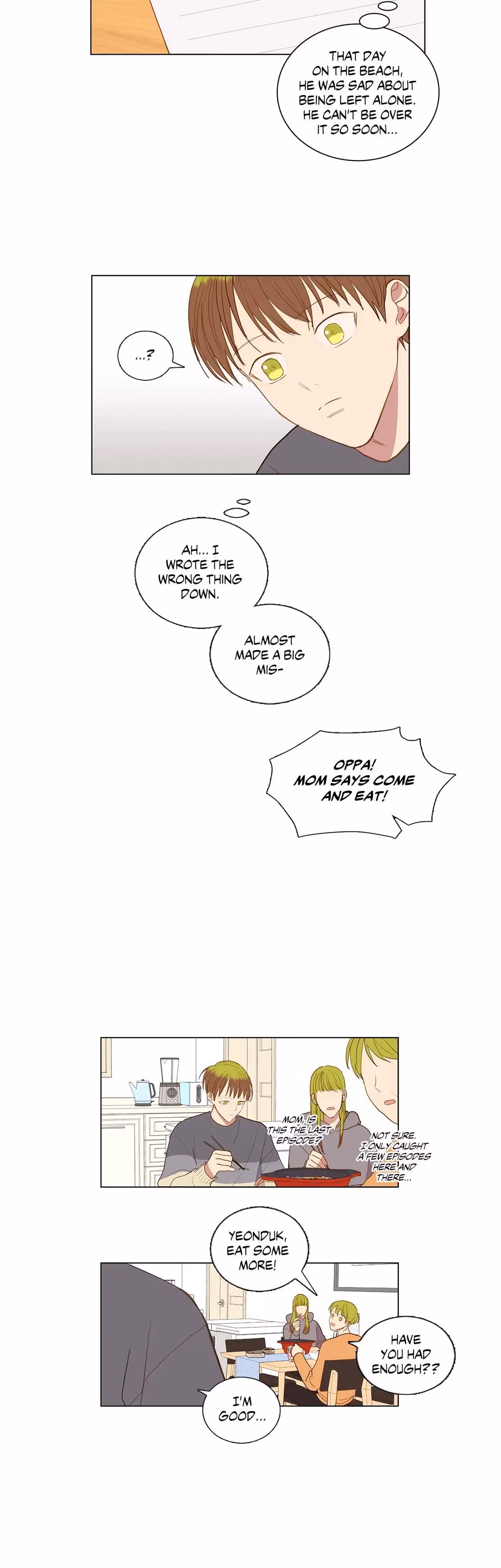 Read My Starry Sky chapter 69 image 4 on Lezhin