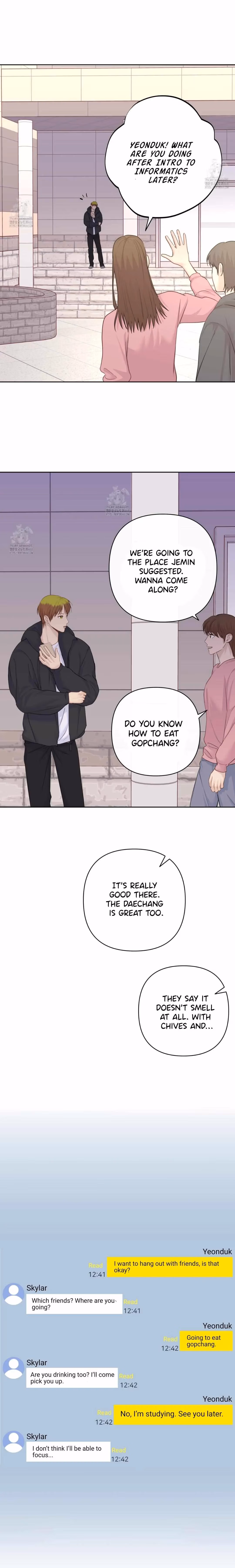 Read My Starry Sky chapter 74 image 12 on Lezhin