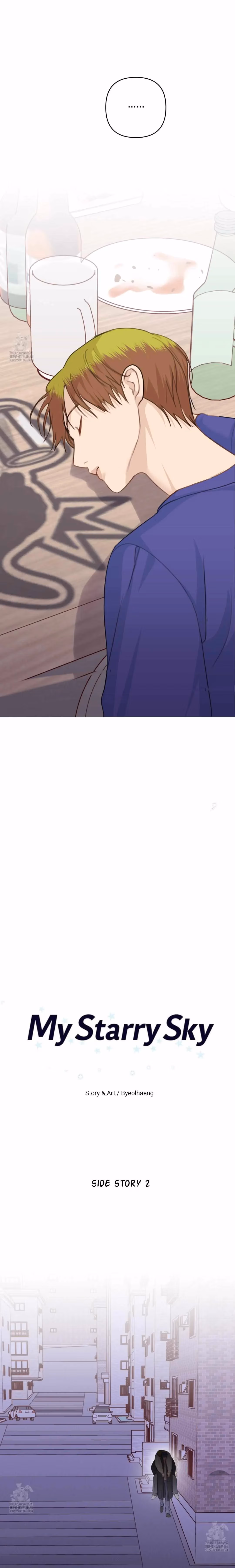 Read My Starry Sky chapter 74 image 2 on Lezhin