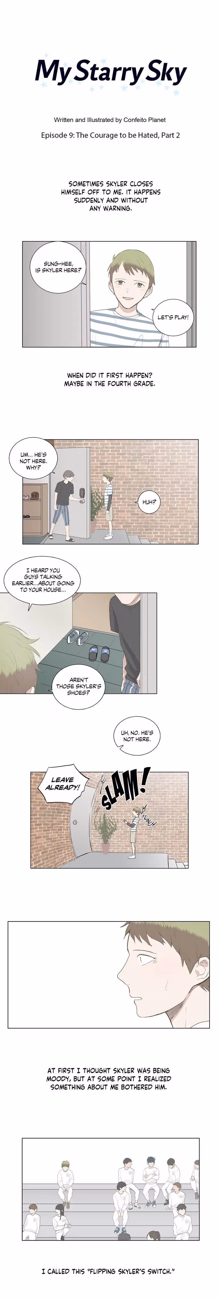 Read My Starry Sky chapter 9 image 2 on Lezhin