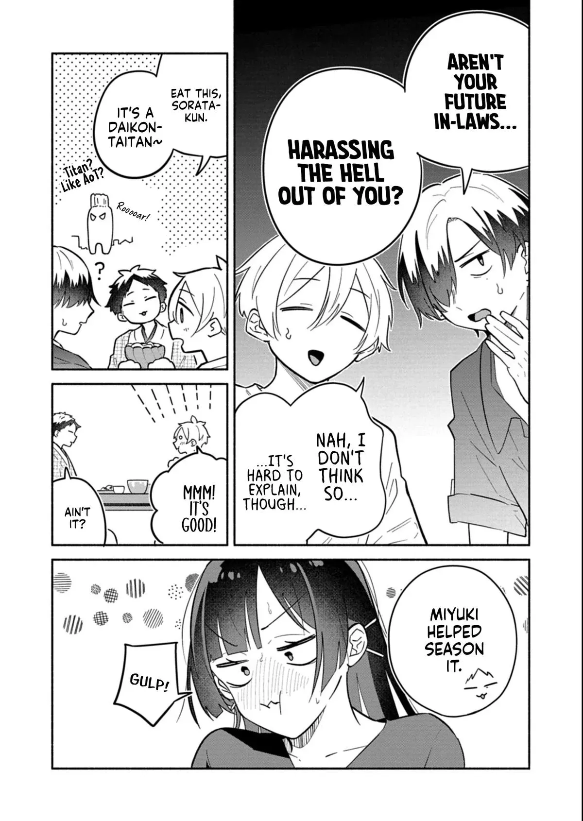 Read My Teasing Fiancée chapter 18.1 image 8 on Lezhin