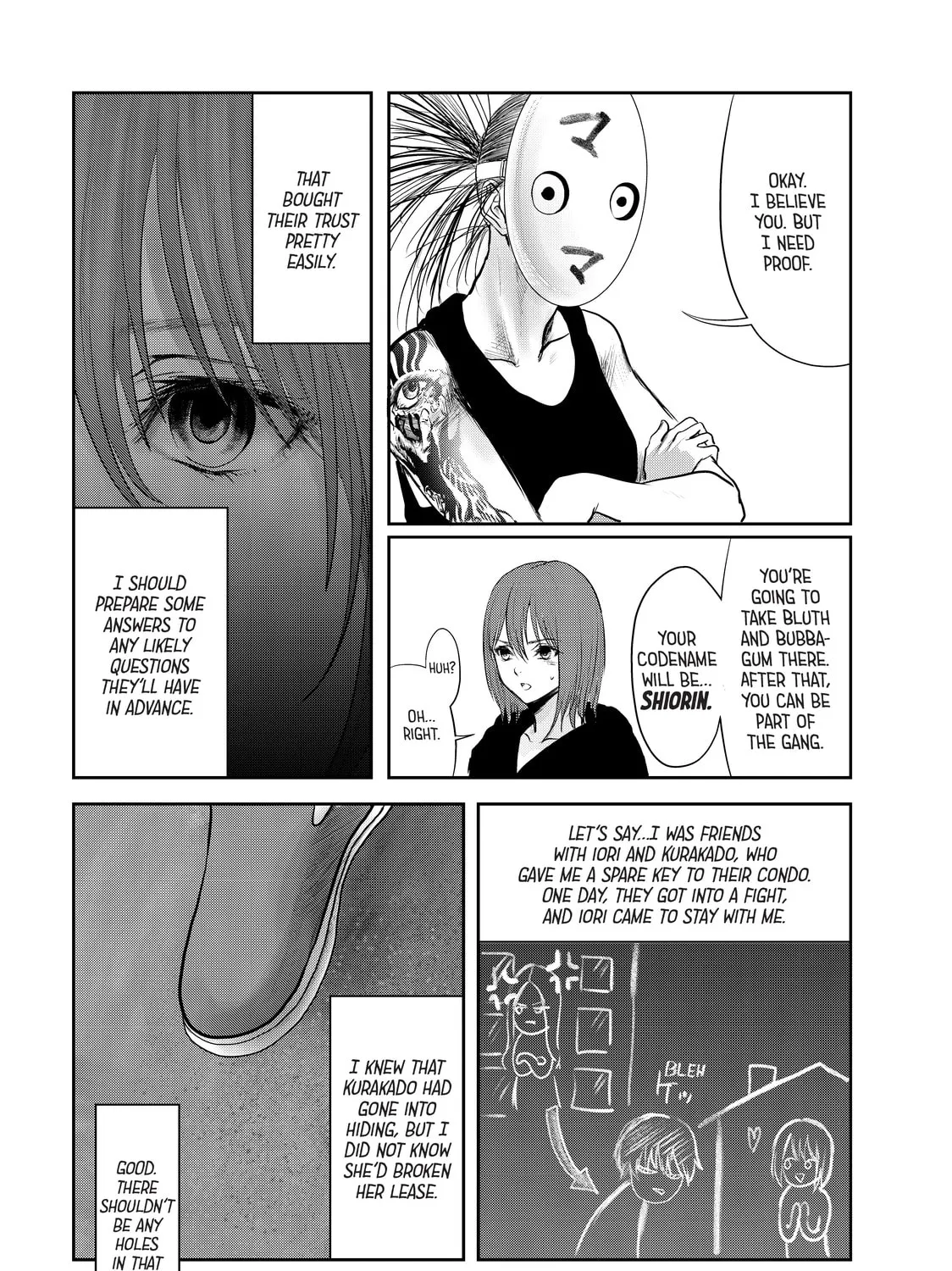 Read My Tentative Name chapter 17 image 2 on Lezhin