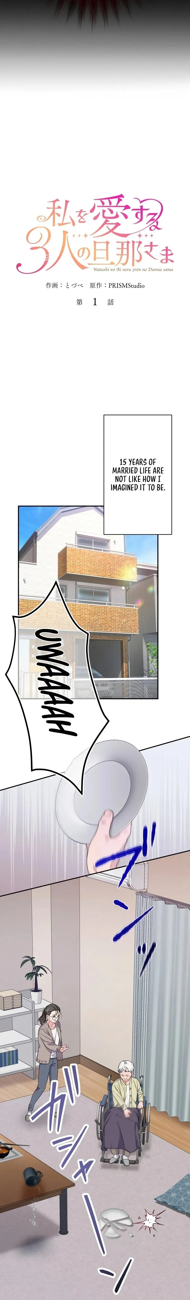 My Three Husbands Won't Leave Me Alone Chapter 1 page 3 - 