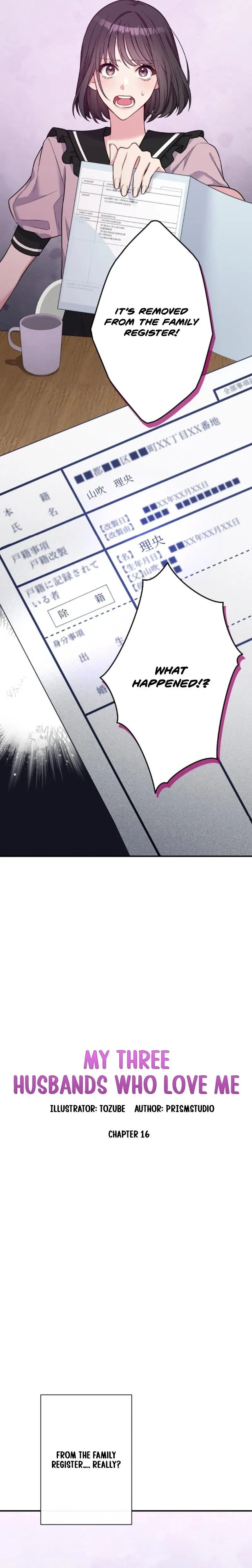 My Three Husbands Won't Leave Me Alone Chapter 16 page 2 - 