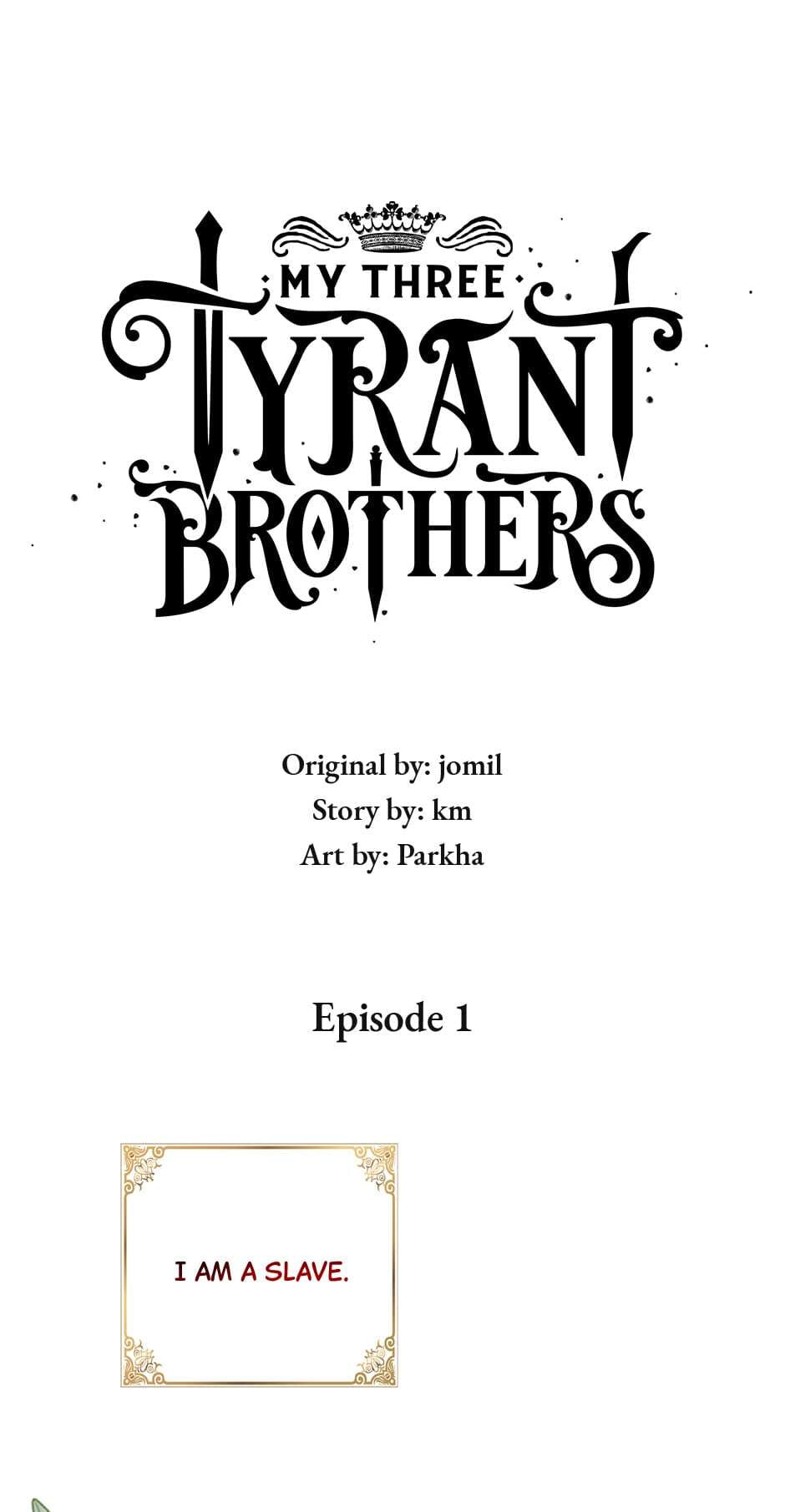 Read My Three Tyrant Brothers chapter 1 image 1 on Lezhin