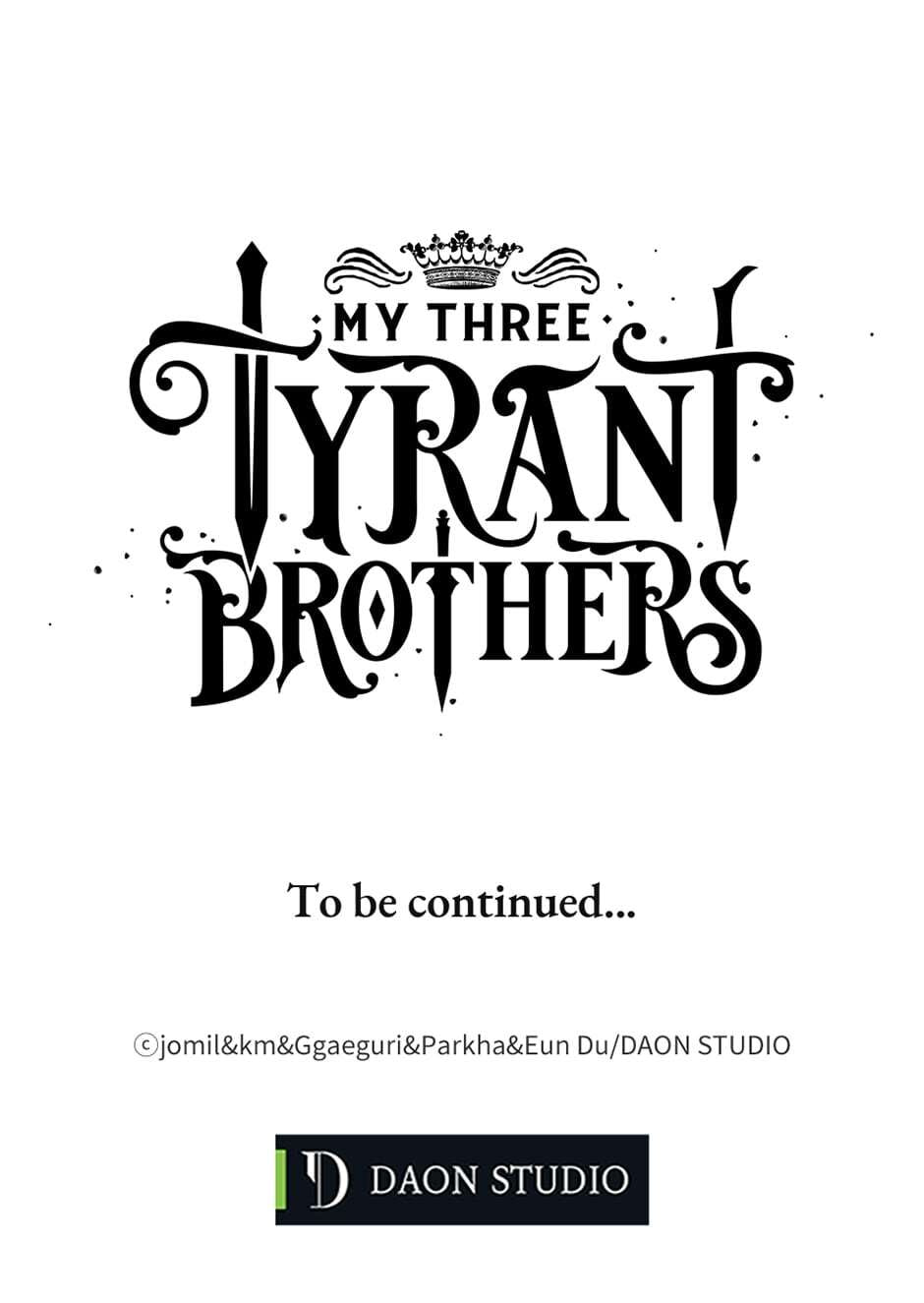 My Three Tyrant Brothers Chapter 104 page 108 - 
