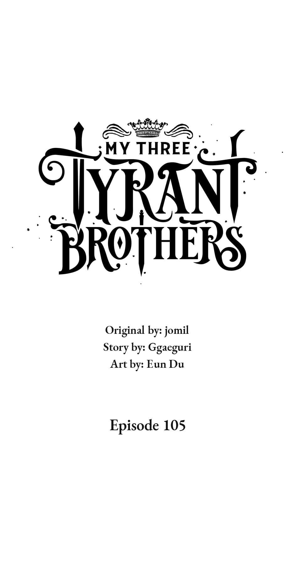 My Three Tyrant Brothers Chapter 105 page 3 - 