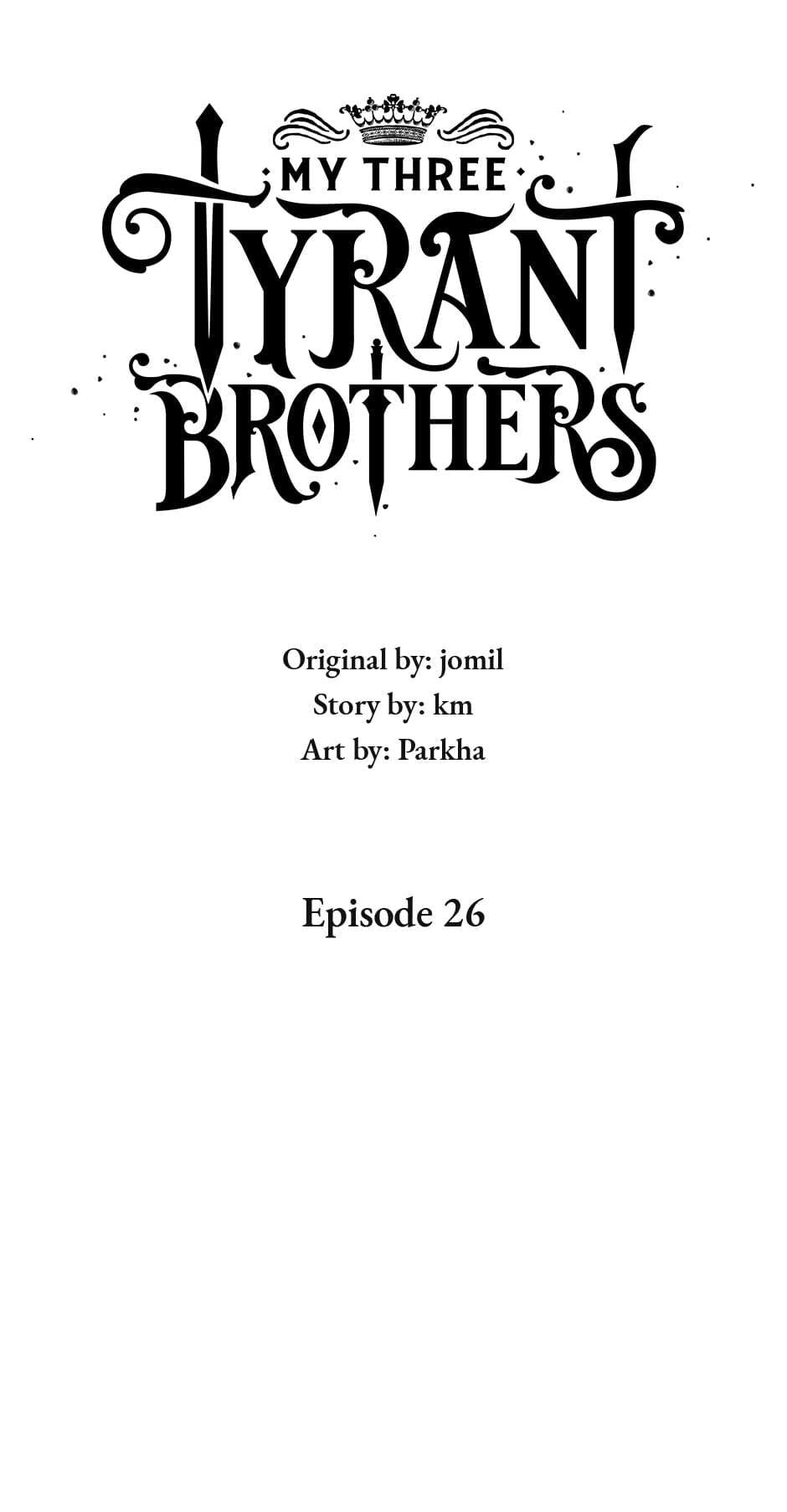 Read My Three Tyrant Brothers chapter 26 image 1 on Lezhin