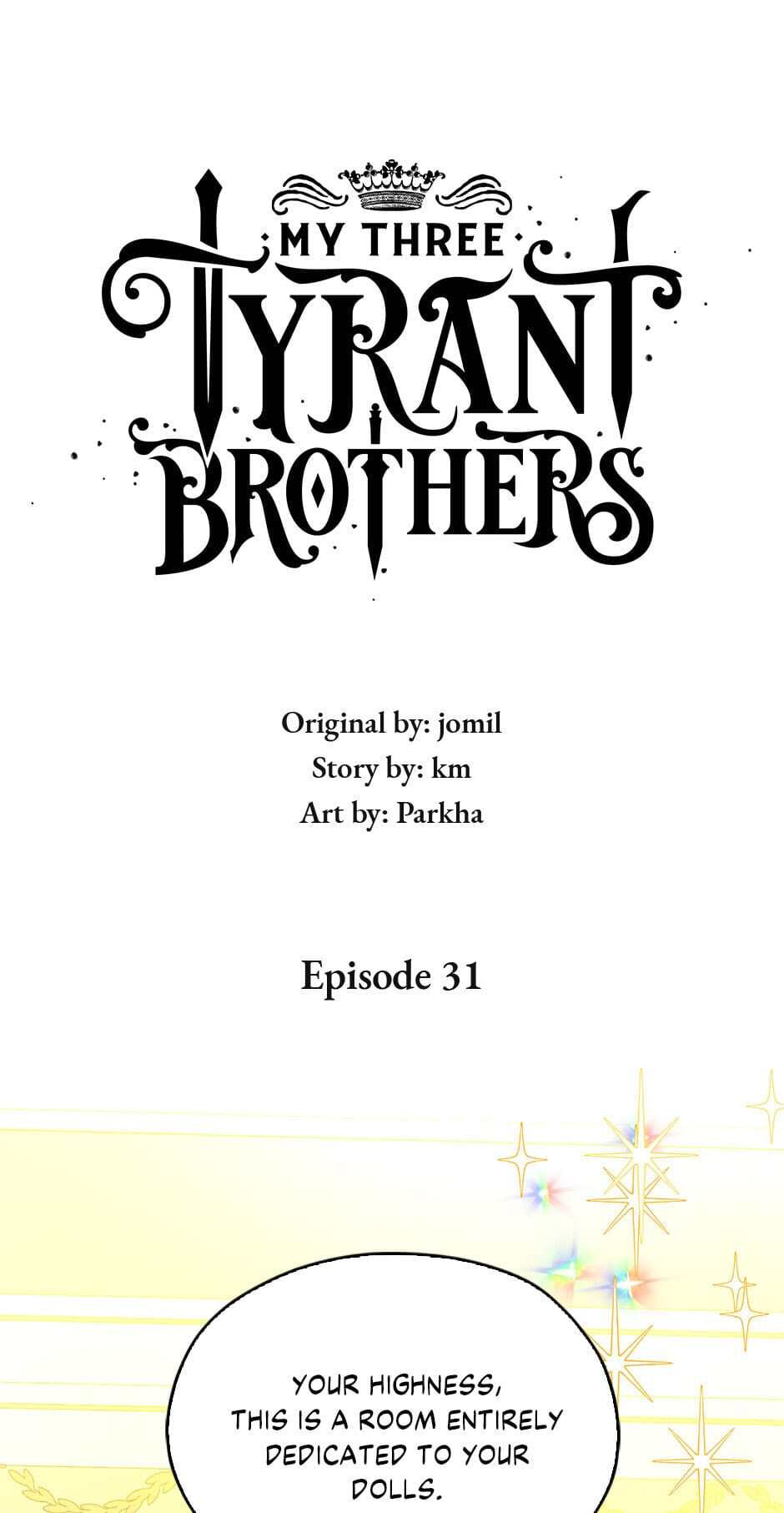 Read My Three Tyrant Brothers chapter 31 image 0 on Lezhin
