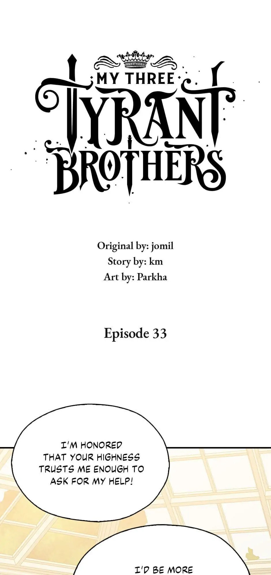 Read My Three Tyrant Brothers chapter 32.1 image 0 on Lezhin