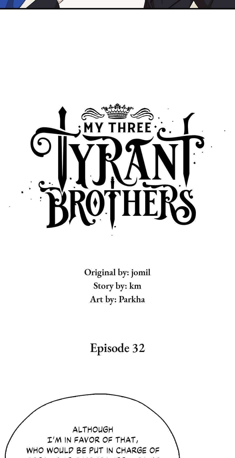 Read My Three Tyrant Brothers chapter 32 image 2 on Lezhin