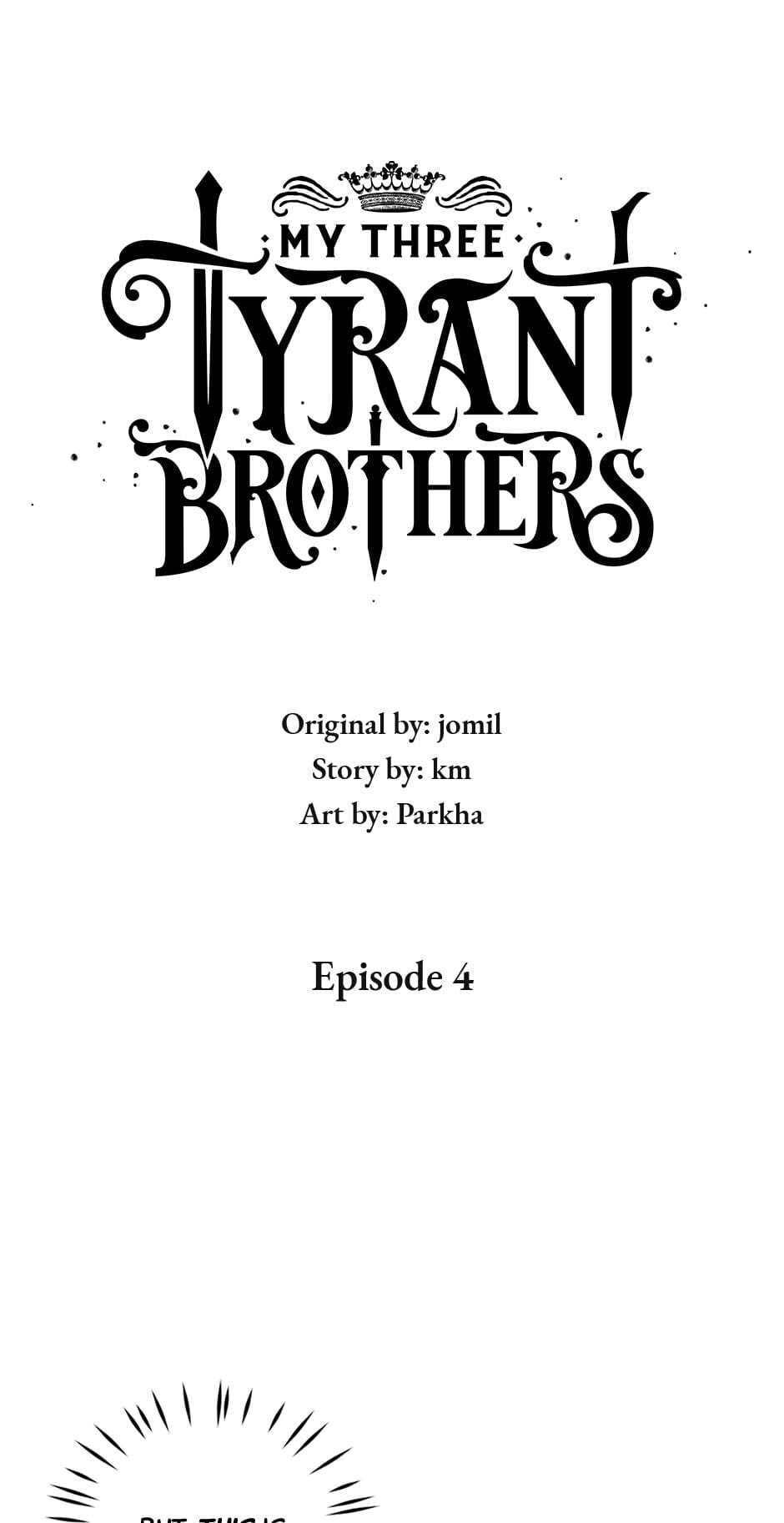 Read My Three Tyrant Brothers chapter 4 image 0 on Lezhin