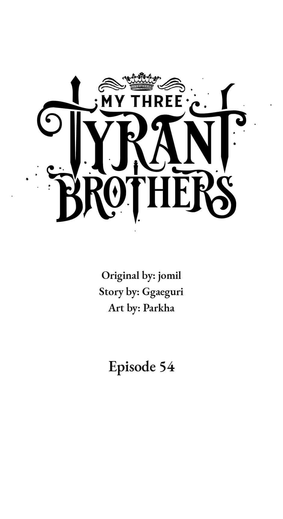 Read My Three Tyrant Brothers chapter 54 image 0 on Lezhin
