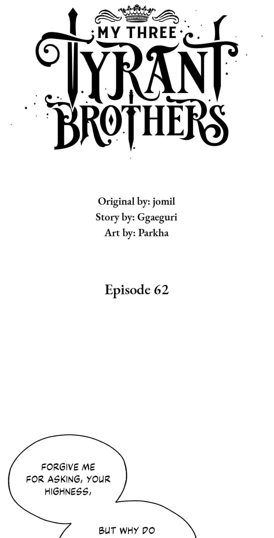 Read My Three Tyrant Brothers chapter 62 image 2 on Lezhin