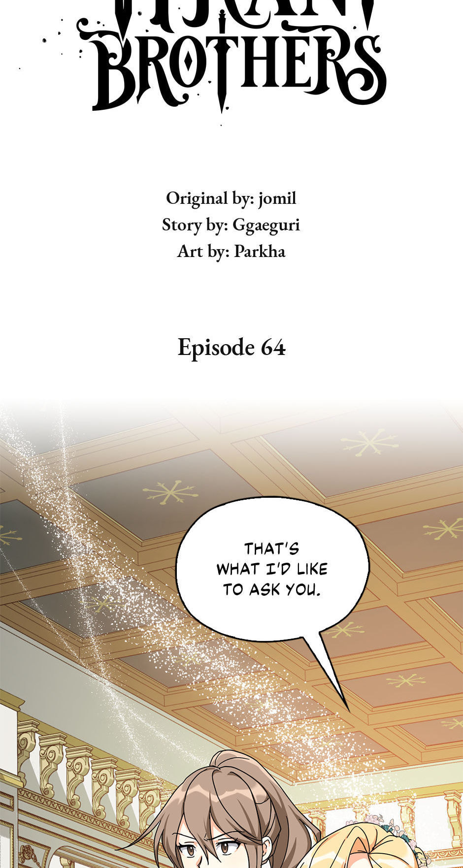 Read My Three Tyrant Brothers chapter 64 image 2 on Lezhin
