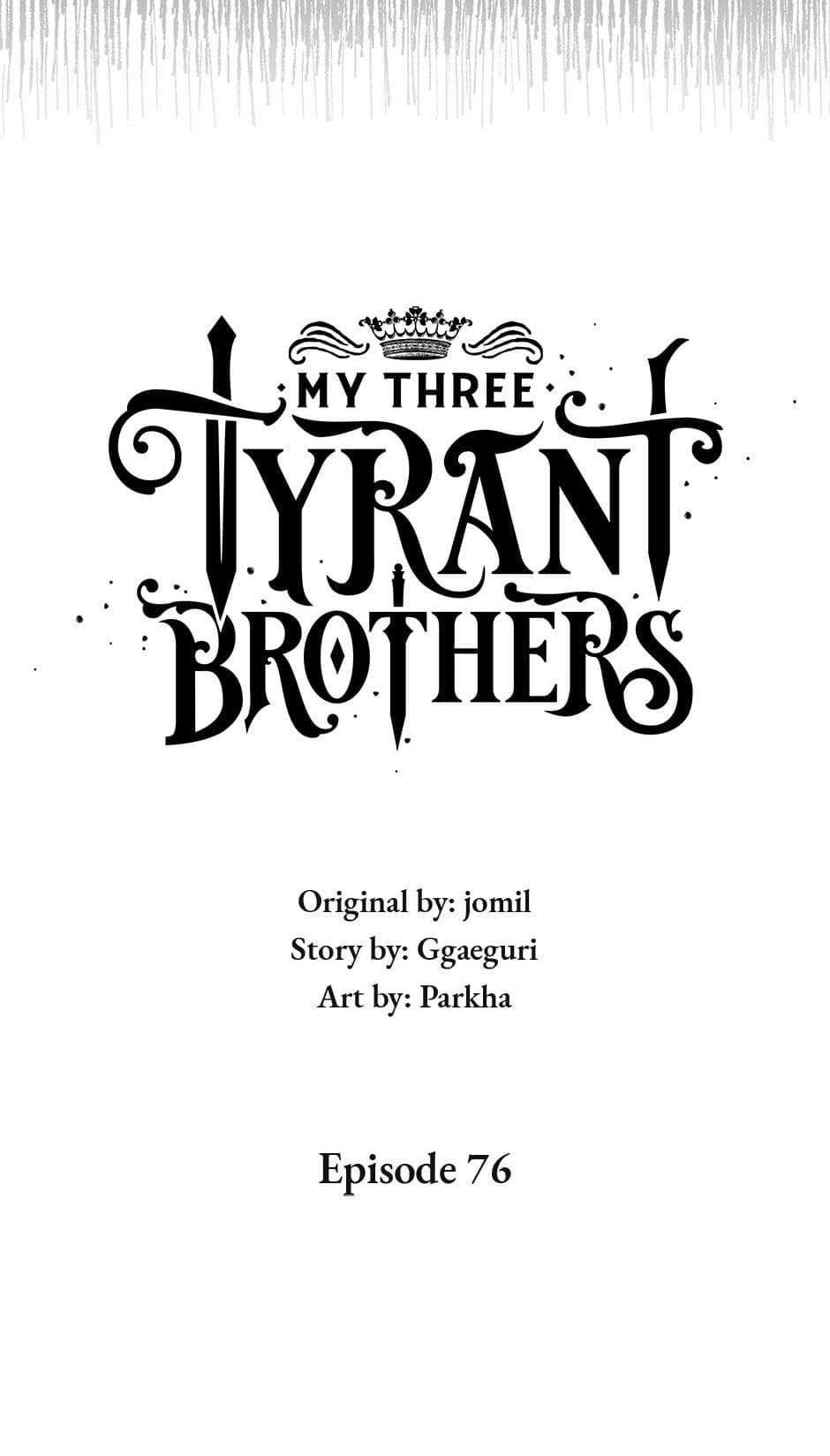 Read My Three Tyrant Brothers chapter 76 image 2 on Lezhin