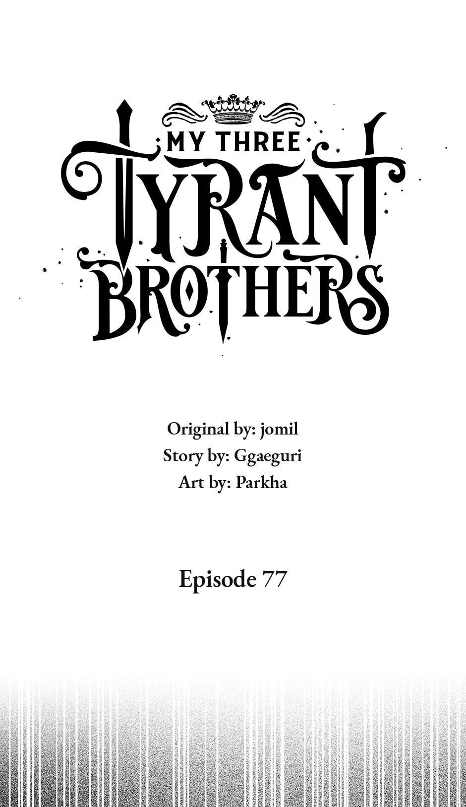 Read My Three Tyrant Brothers chapter 77 image 0 on Lezhin