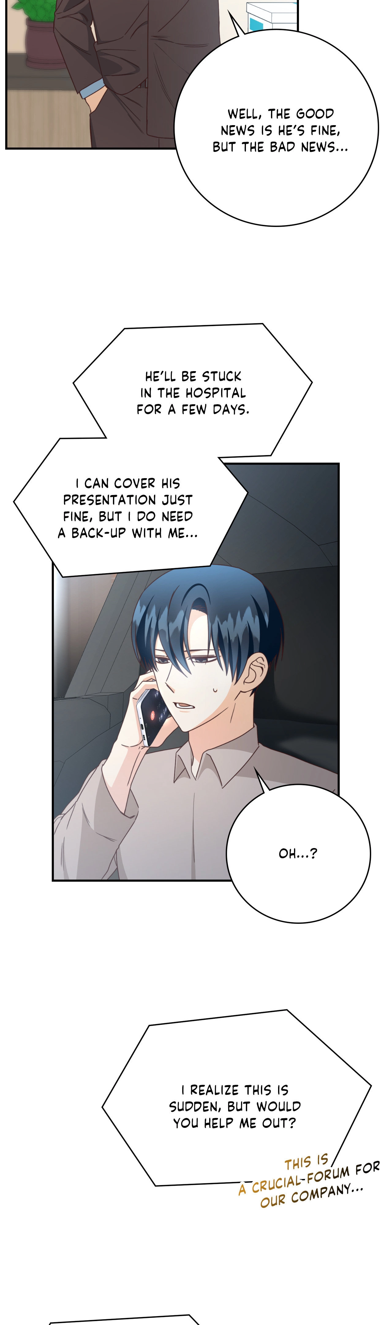 Read My Unexpected Roommate chapter 43.1 image 6 on Lezhin