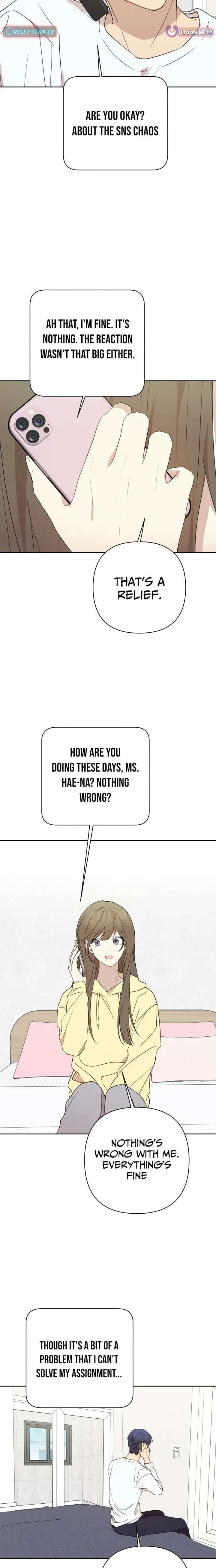 Read My Unknown Girlfriend chapter 15 image 18 on Lezhin