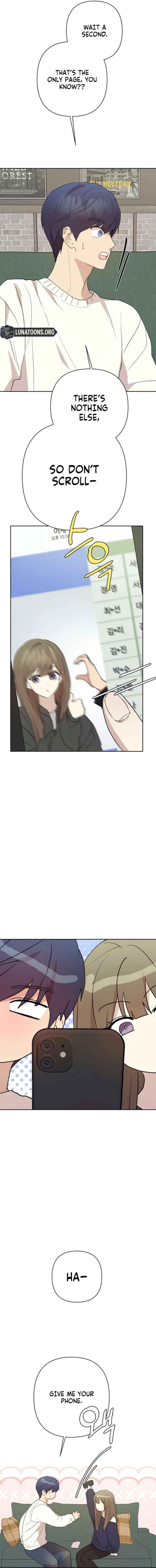 Read My Unknown Girlfriend chapter 18 image 12 on Lezhin