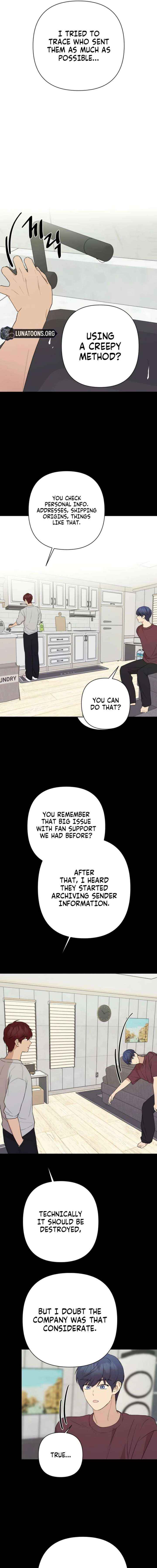 Read My Unknown Girlfriend chapter 18 image 4 on Lezhin