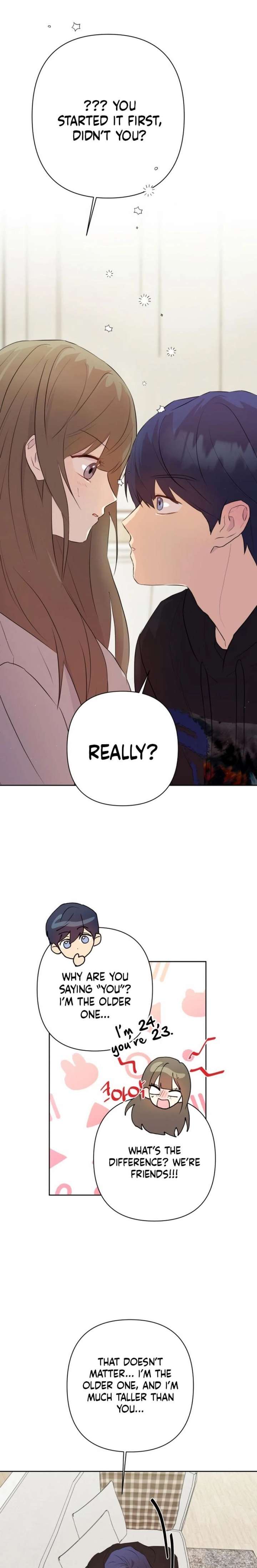 Read My Unknown Girlfriend chapter 23 image 16 on Lezhin